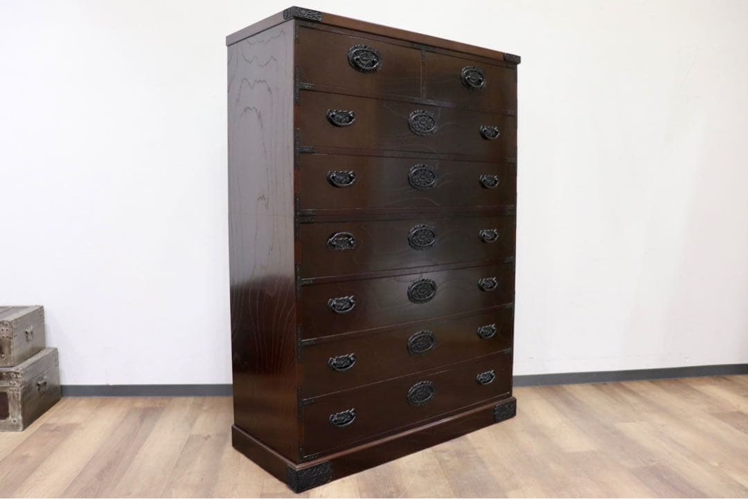 GMHH478○時代箪笥 整理箪笥 民芸箪笥 伝統工芸 チェスト 和箪笥 和家具