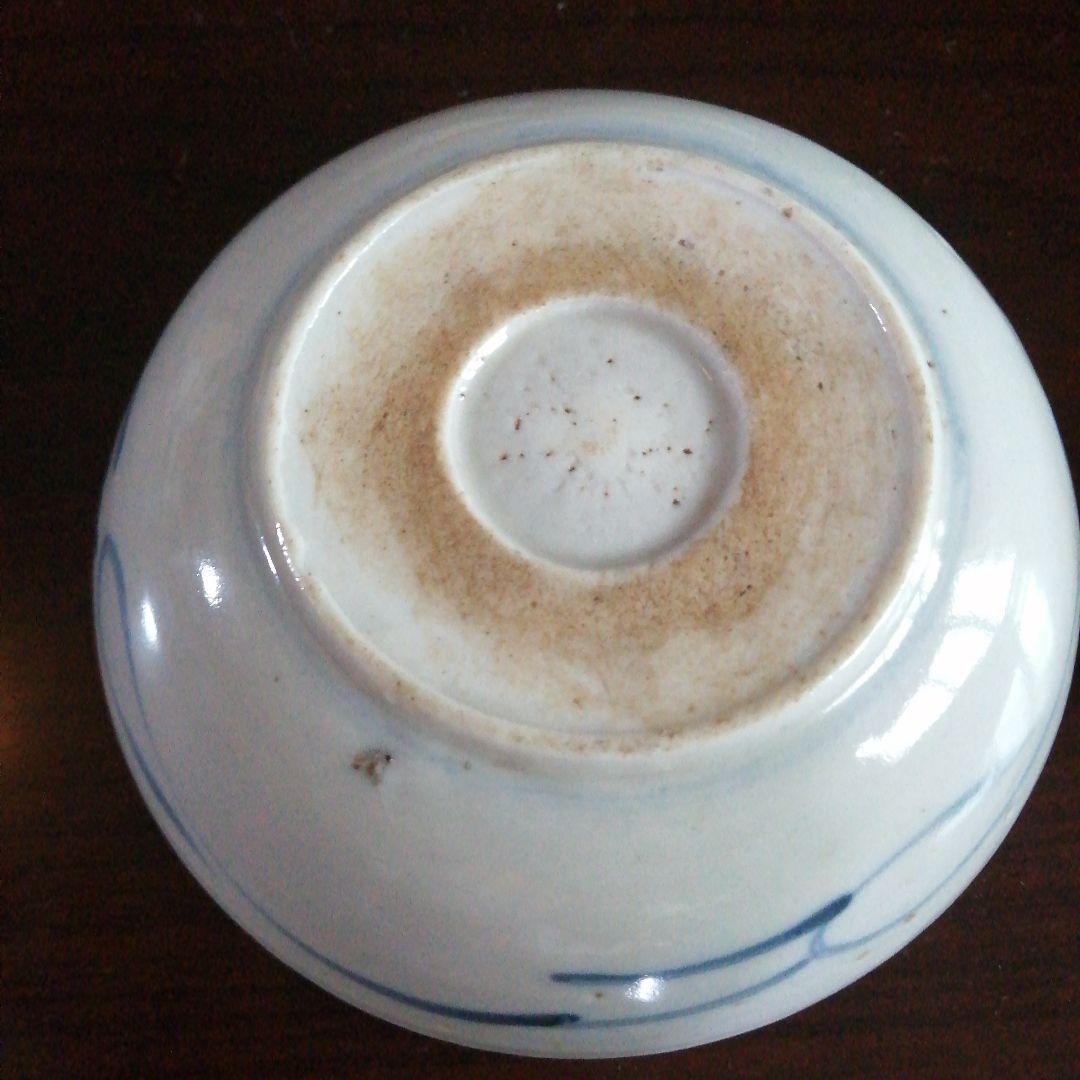 古伊万里　くらわんか碗　5客　14cm　江戸後期