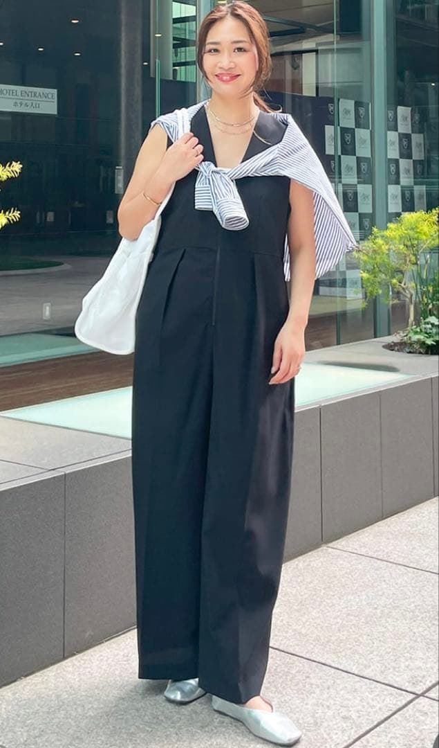 ルーニィ⭐️ 【Oggiコラボ】フロントファスナーオールインワン