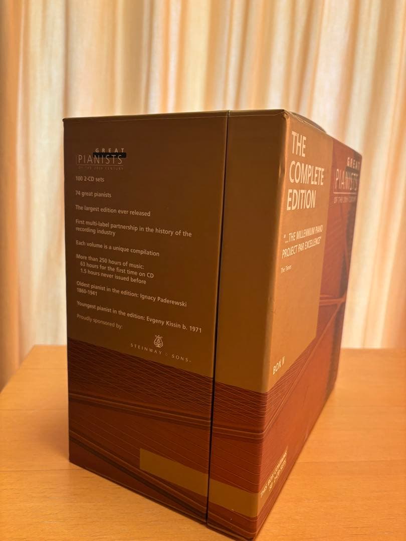 クラシック Great Pianists ofthe20thCentury Complete