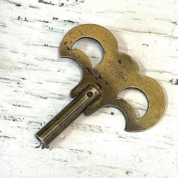 昭和レトロ　AICHITOKEI ビンテージ　かけ時計　ゼンマイ式　柱時計