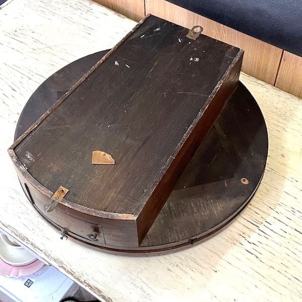 昭和レトロ　AICHITOKEI ビンテージ　かけ時計　ゼンマイ式　柱時計