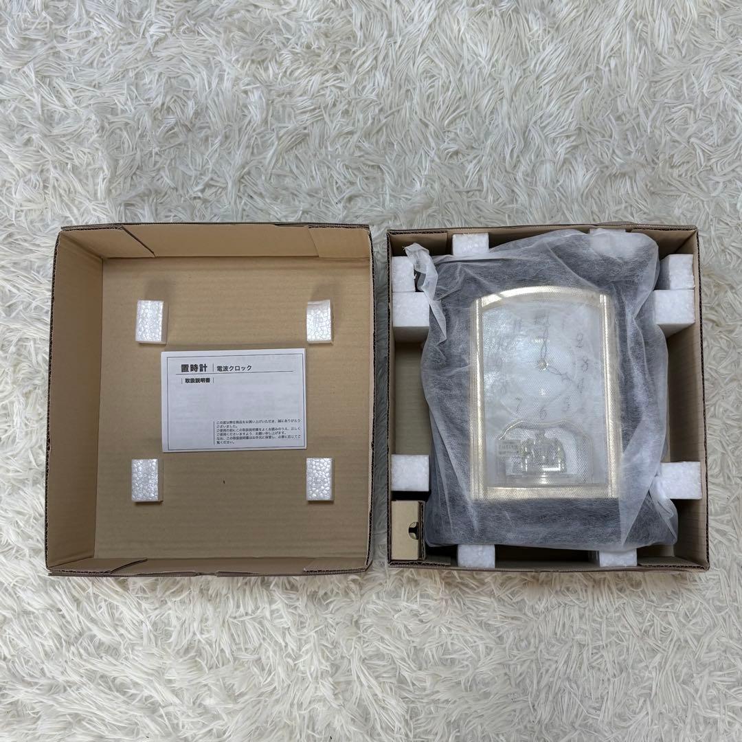 ✨未使用品✨ SEIKO エンブレム 電波置き時計 HW582B 2025.1