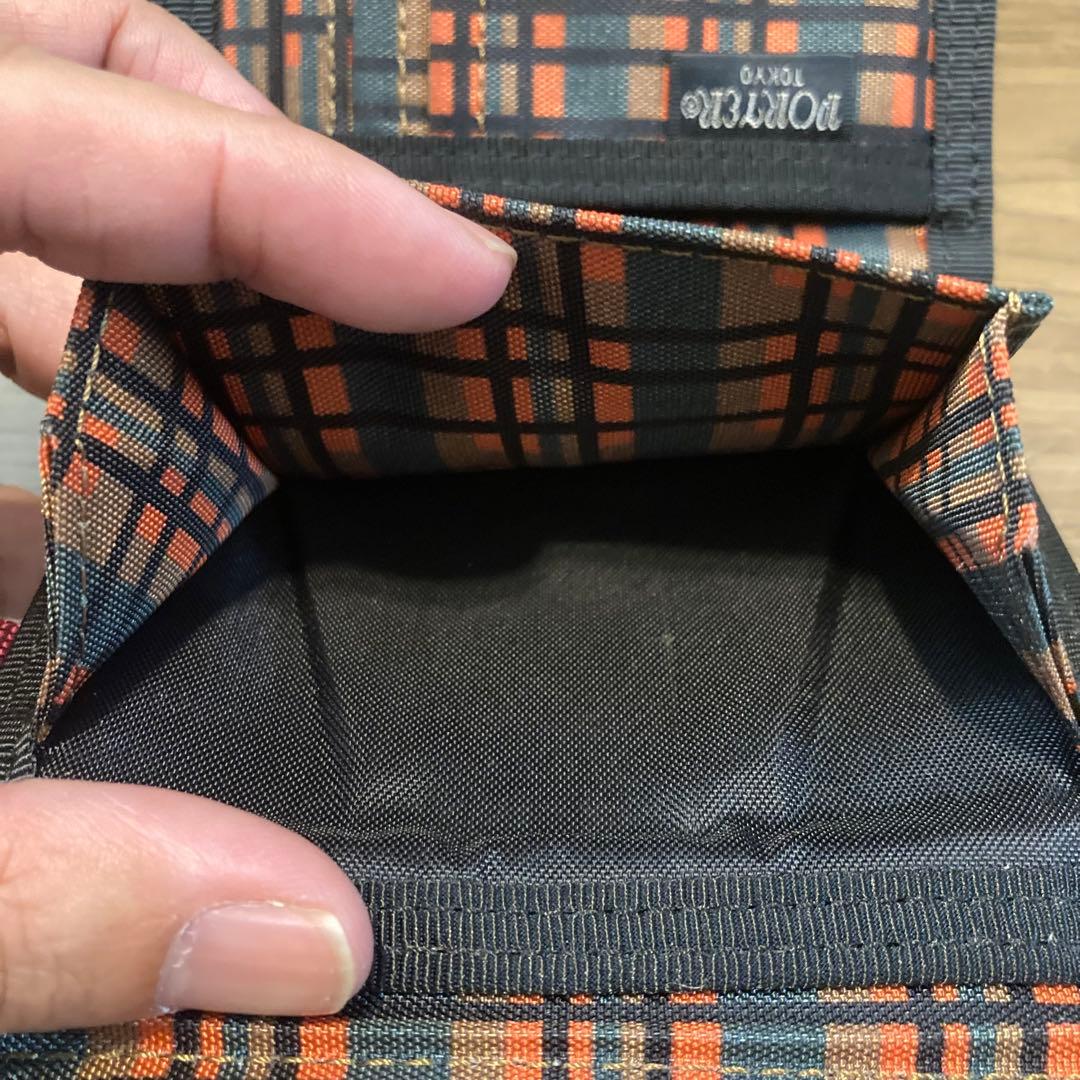 【極美品/小銭入れ未使用に近い】MARNI × PORTER 三つ折り財布