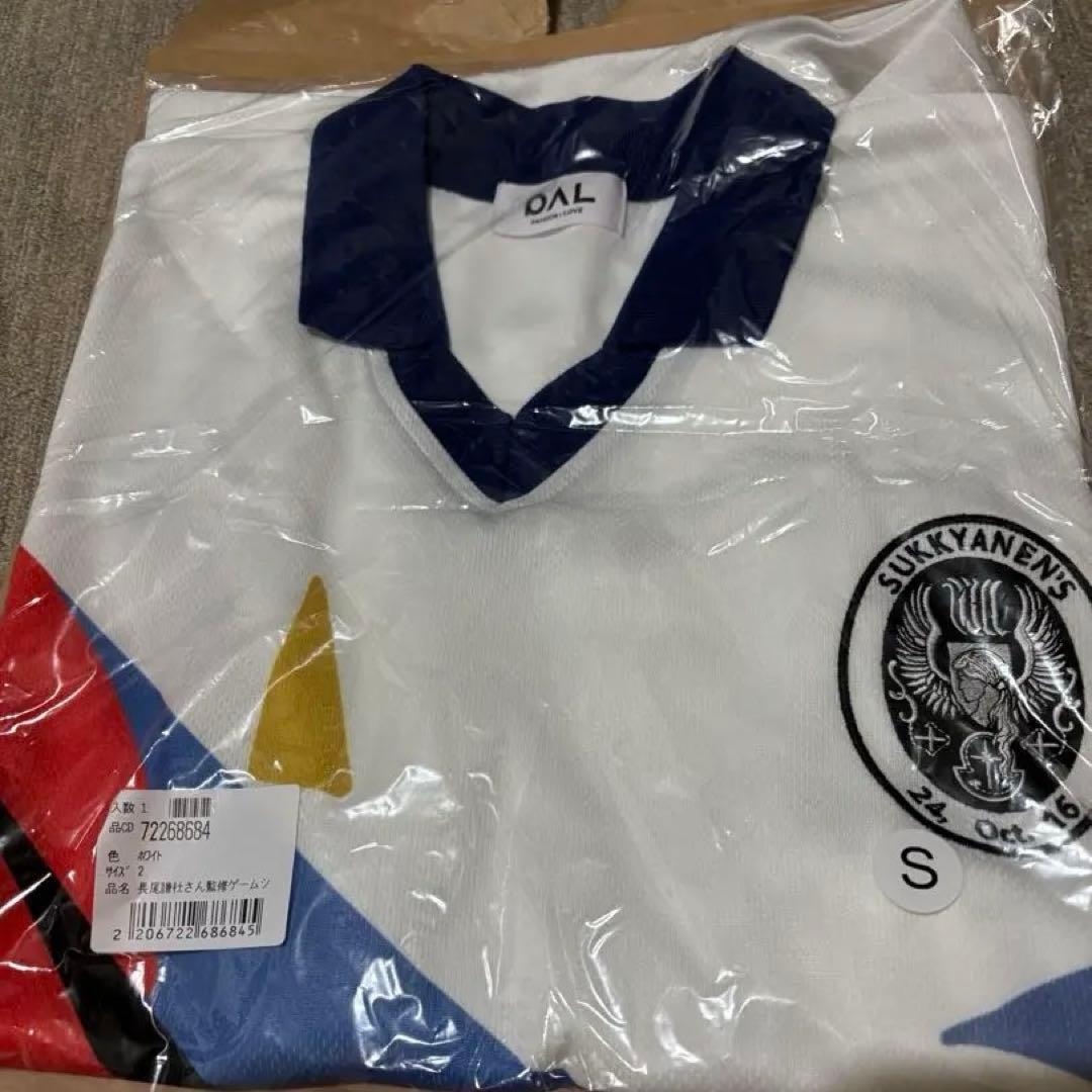 長尾謙杜監修ゲームシャツ　パルクロ