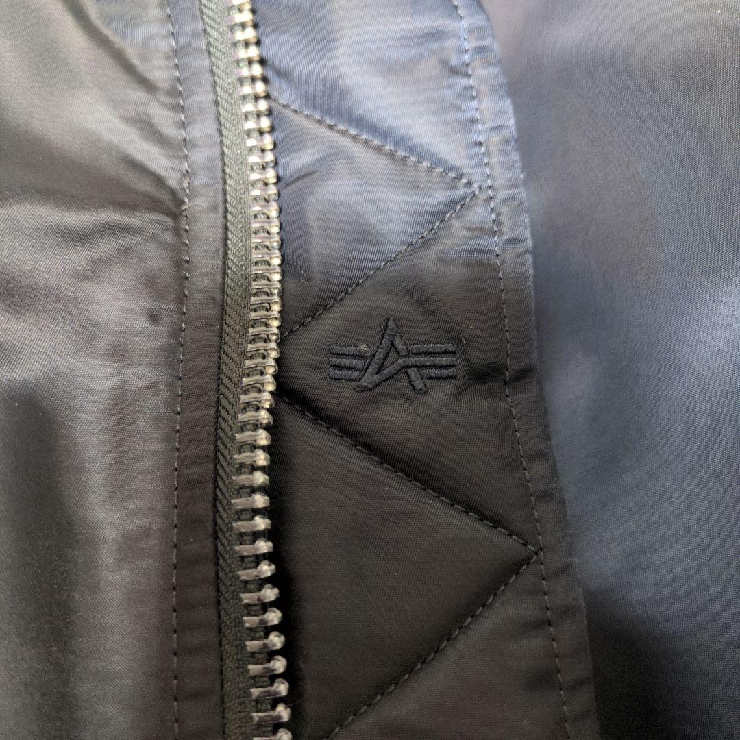 未使用級✨アルファインダストリーズ MA-1 ネイビー 5L 大きいサイズ