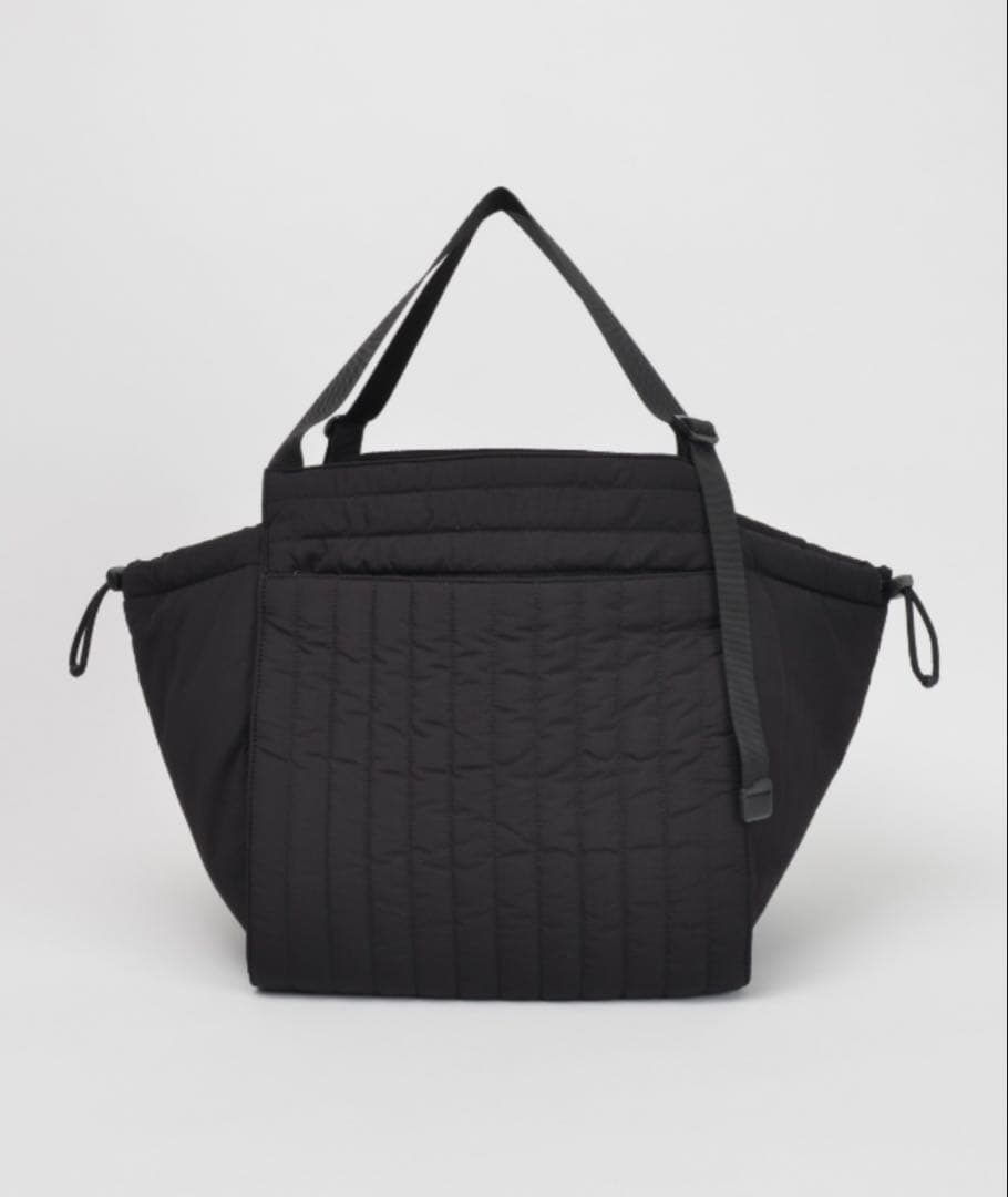 SOLPRESA ブラック Mサイズ マザーズバッグ