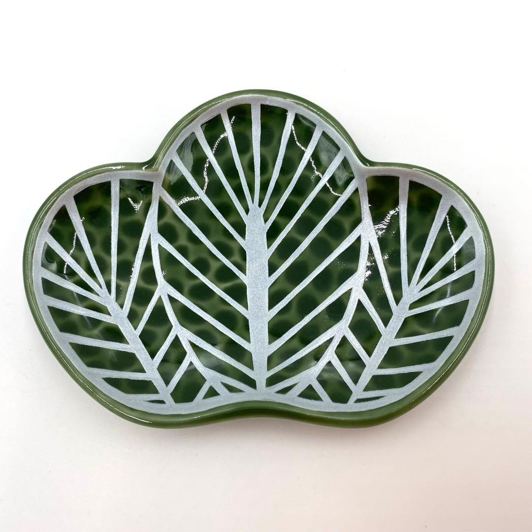 【新品】【大人気】有田焼幸楽窯　錦茶緑銀銘々皿　　　　 縁起物