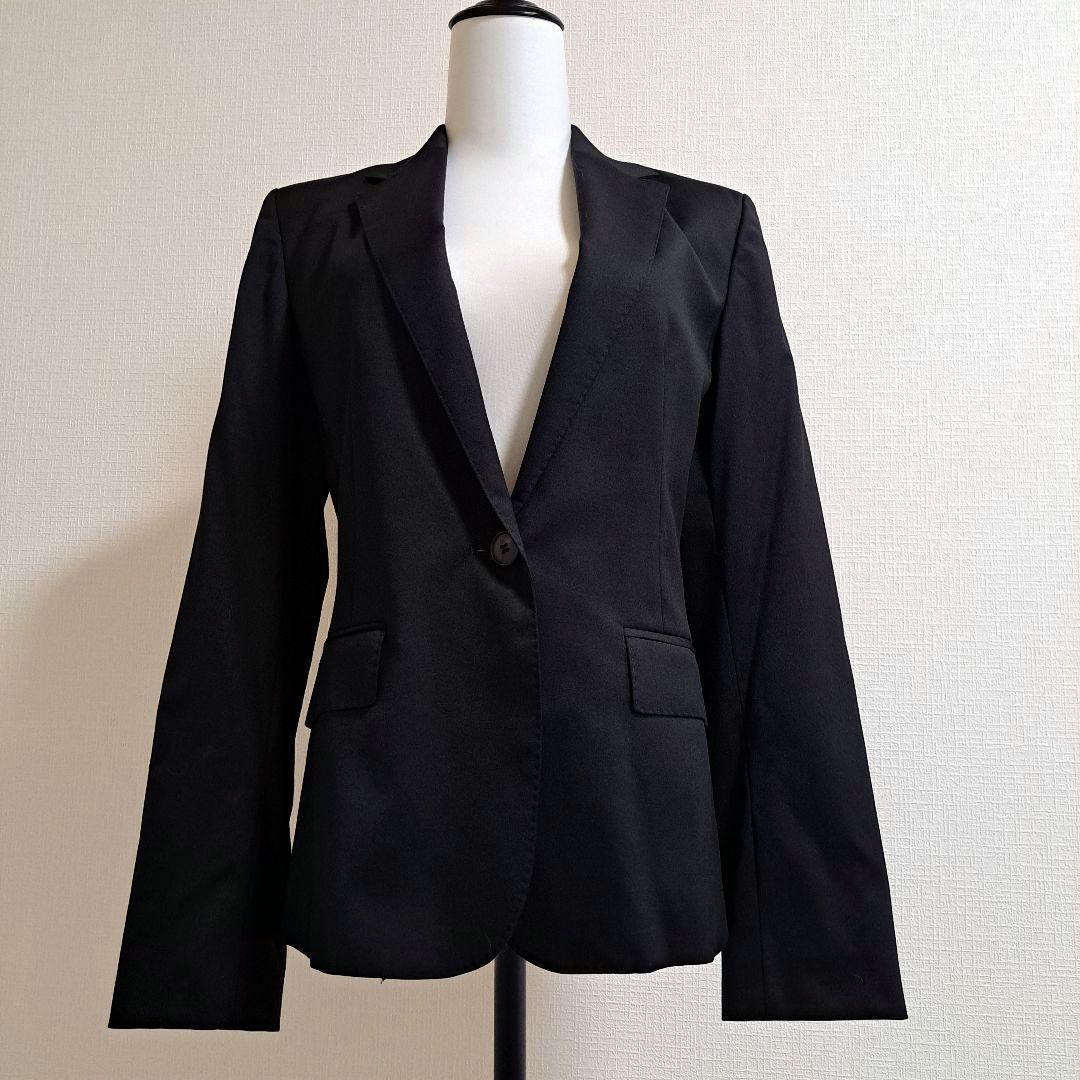 UNTITLEDアンタイトルセットアップパンツスーツ　無地　黒【L】