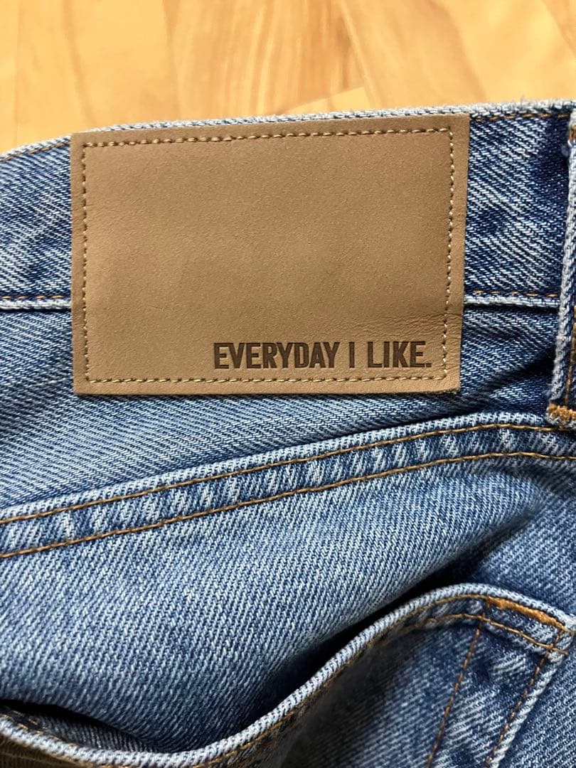 EVERYDAY I LIKE. 　38 タックバギーデニム