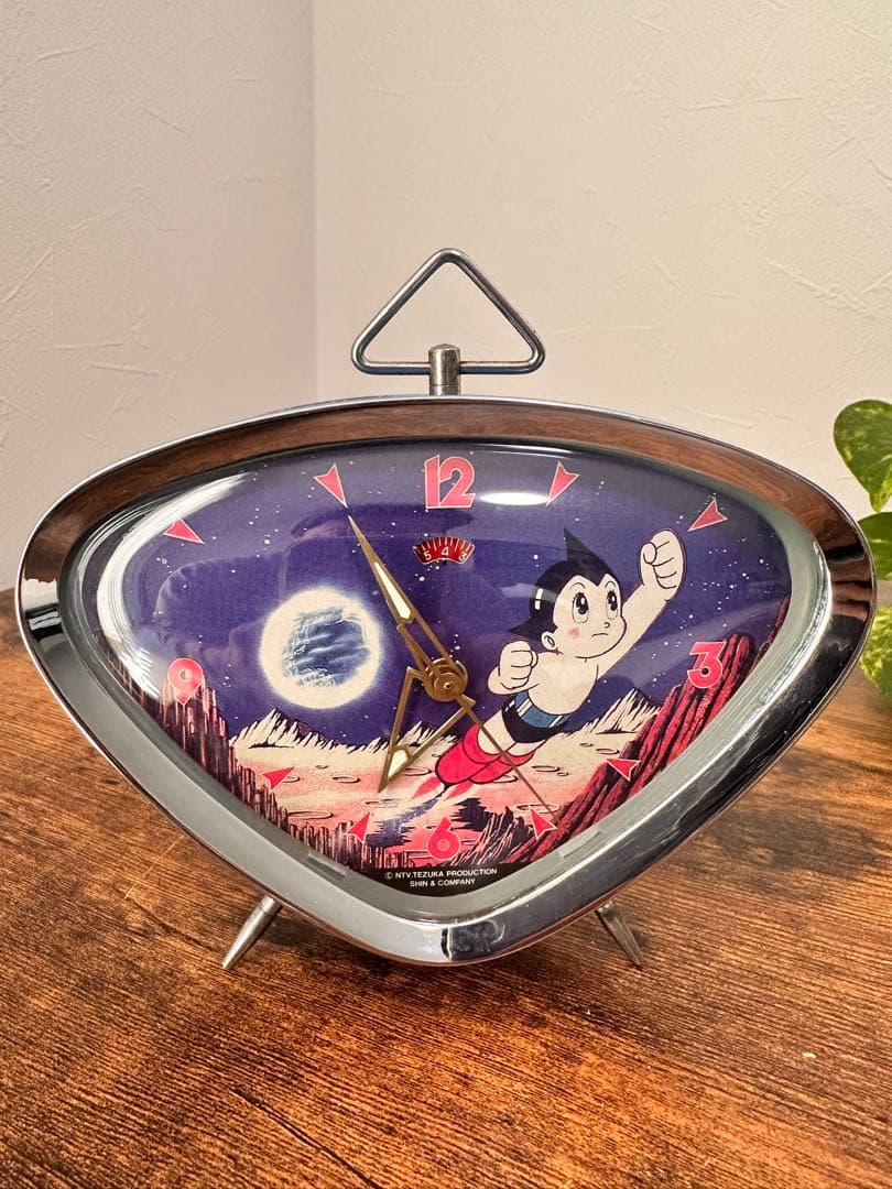 希少　レトロ　鉄腕アトム　目覚まし時計