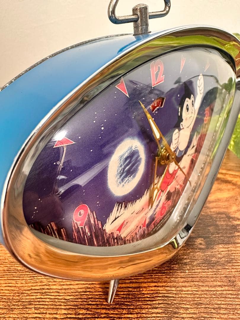 希少　レトロ　鉄腕アトム　目覚まし時計