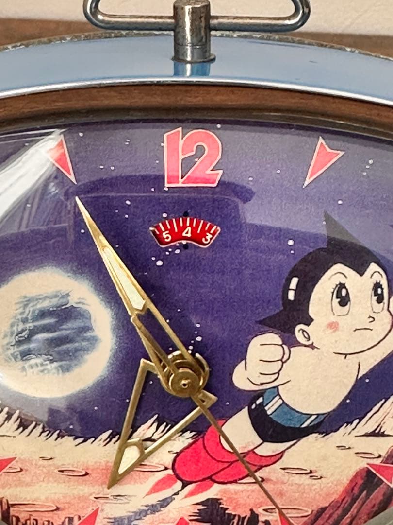 希少　レトロ　鉄腕アトム　目覚まし時計