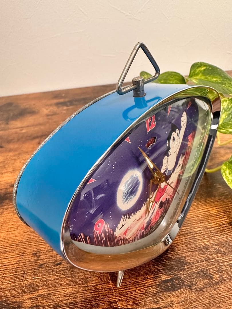 希少　レトロ　鉄腕アトム　目覚まし時計