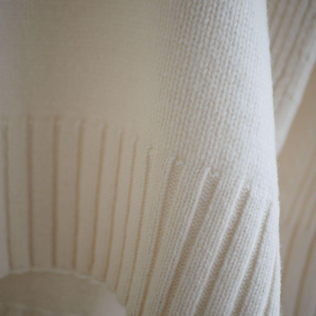 【美品✨】MACPHEE ラムカシミヤ クルーネック ニット トゥモローランド