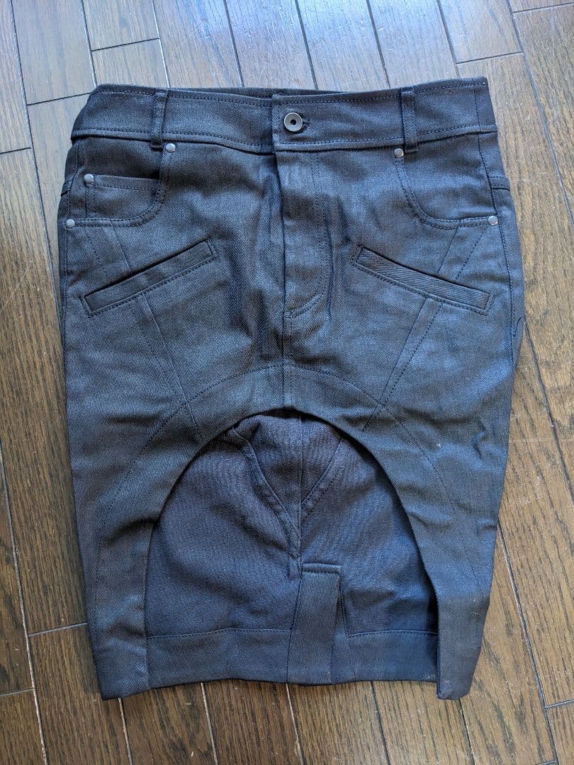 ハイダーアッカーマン　変形デニムスカート