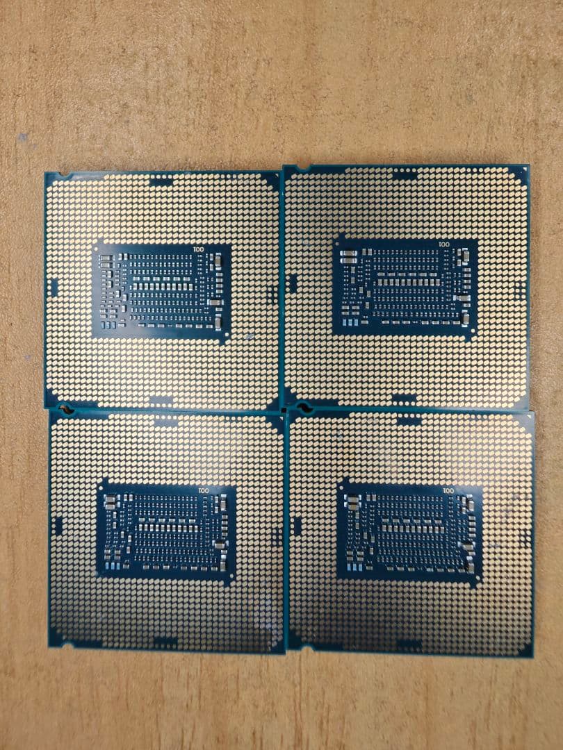 K*n様 Intel Core i5-580T 4個セット CPU