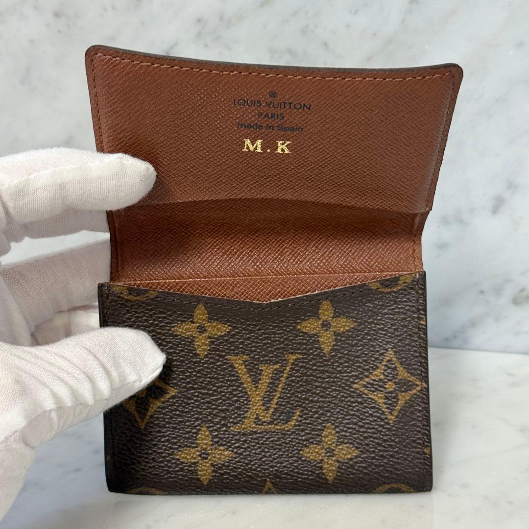 LOUIS VUITTON ルイヴィトン カードケース モノグラム 二つ折り