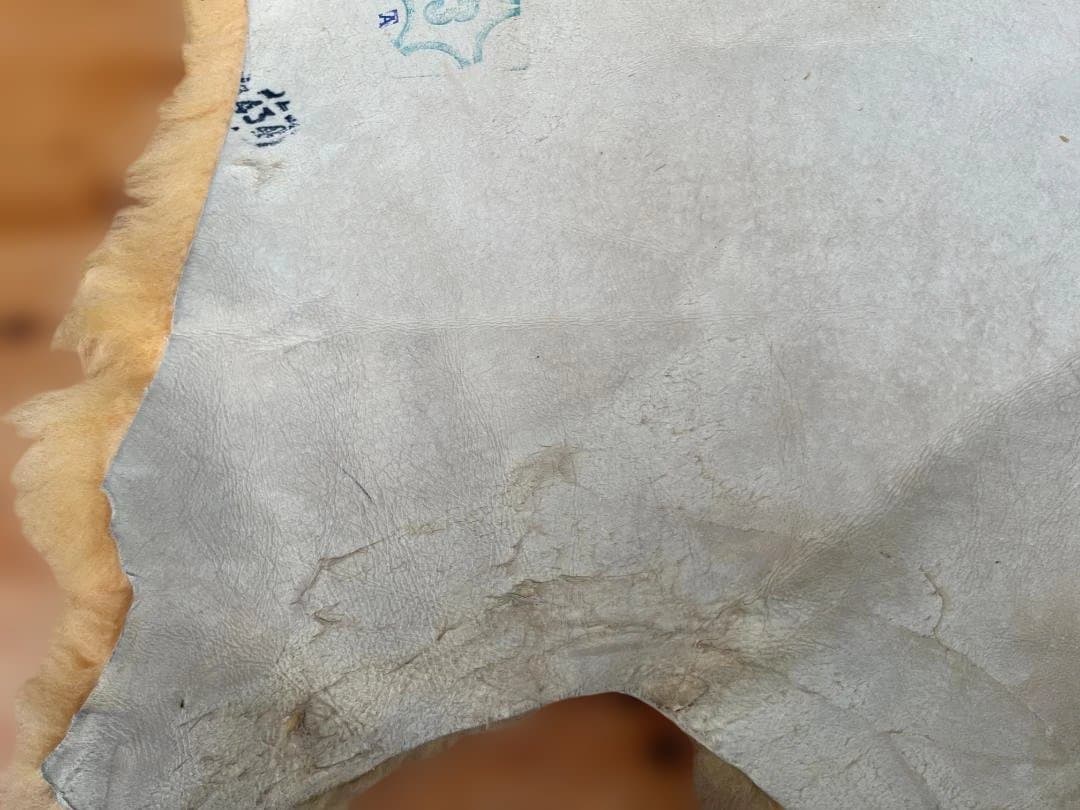 ★ Bowron ボウロン ムートン ラグ ニュージーランド 製 羊皮 羊毛皮