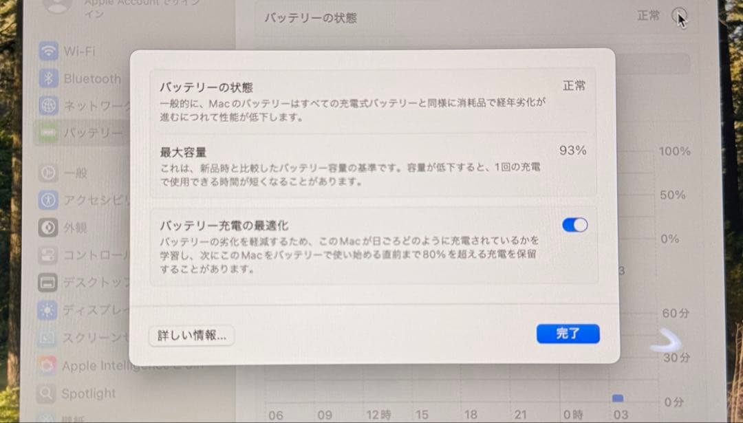 【M1/16GB/512GB/93%】MacBook Air