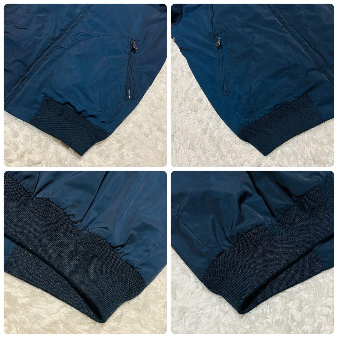 美品 ポロ ラルフローレン ハリントンジャケット 紺 スウィングトップ G9