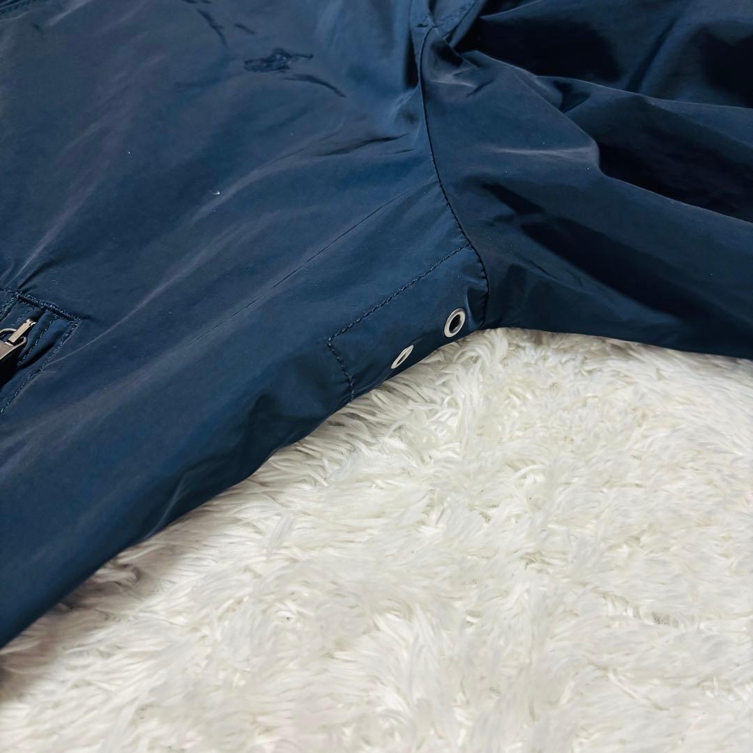 美品 ポロ ラルフローレン ハリントンジャケット 紺 スウィングトップ G9