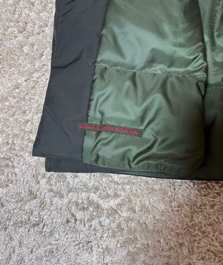 【2月末で取下げ予定】マドモアゼルノンノン　オリーブ　ダウンコート