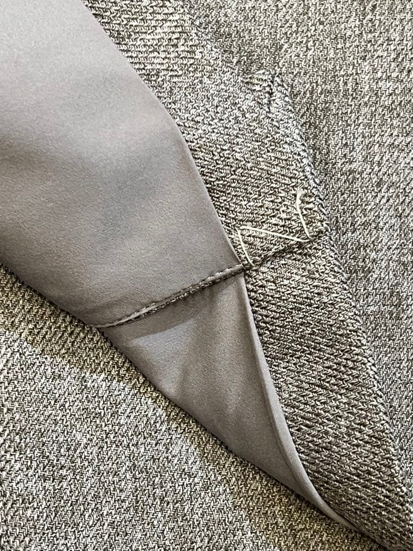 【未使用】23区ウールライクカルゼノーカラージャケットパンツスーツ上下セット36