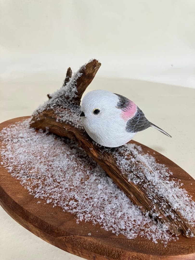 バードカービング(シマエナガ)