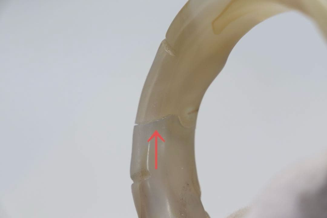 ※メノウ　竹節式ハングル　重さ92g 送料込み1217