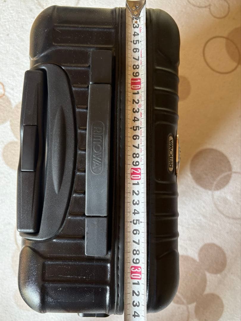 大特価　傷あり　RIMOWA ブラック キャリーケース　機内持ち込みサイズ