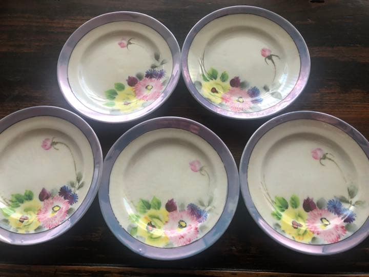 アンティーク　オールドノリタケ　ラスター彩　お皿5枚