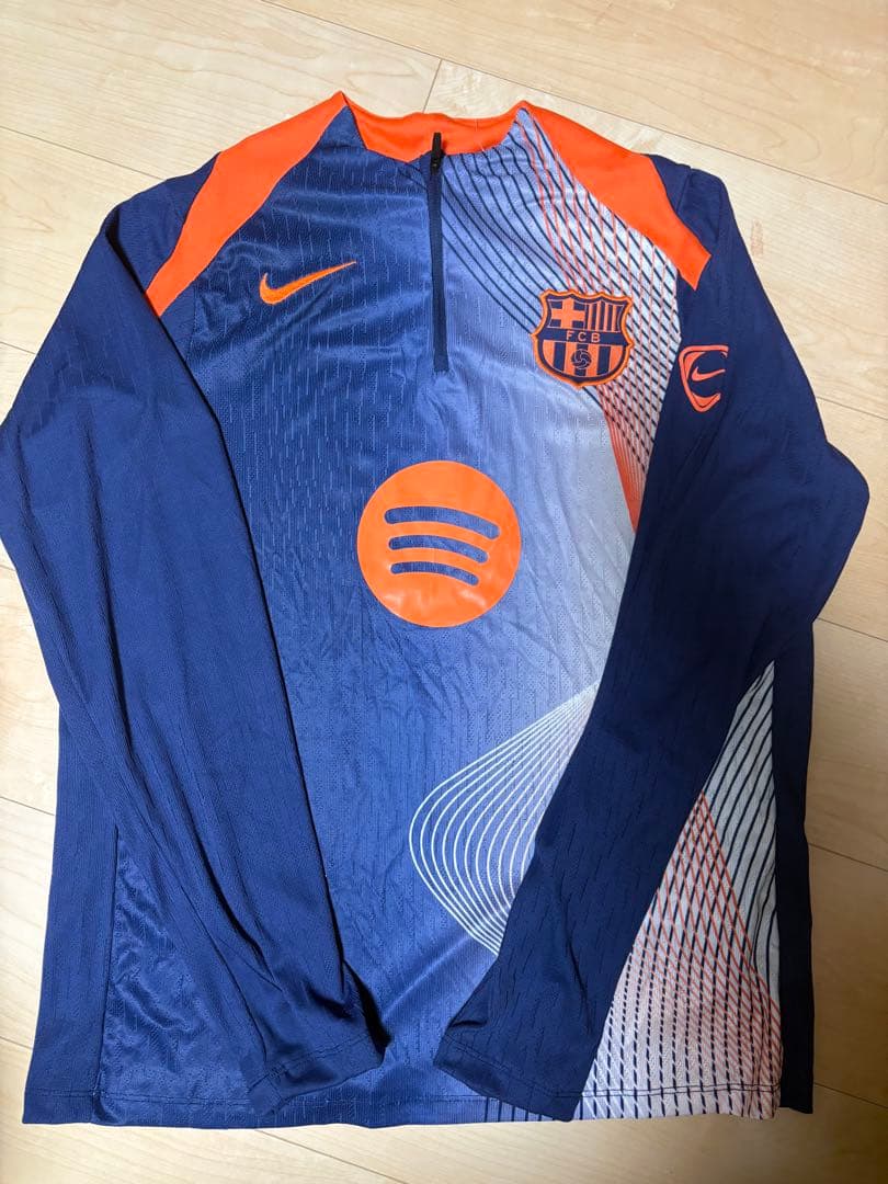 値下げ【新品未使用】 FC Barcelona ドリルトップ上下Lサイズ