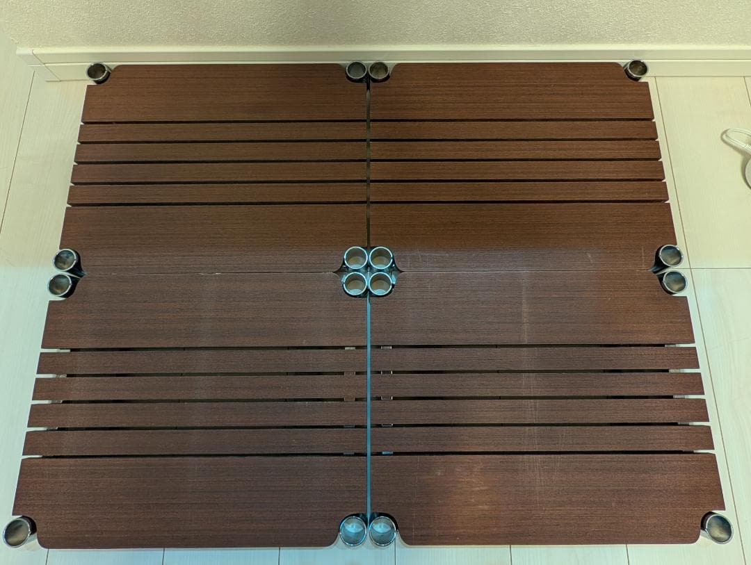 ホームエレクター ブランチシェルフ ダークブラウン 4枚 W450 × D350