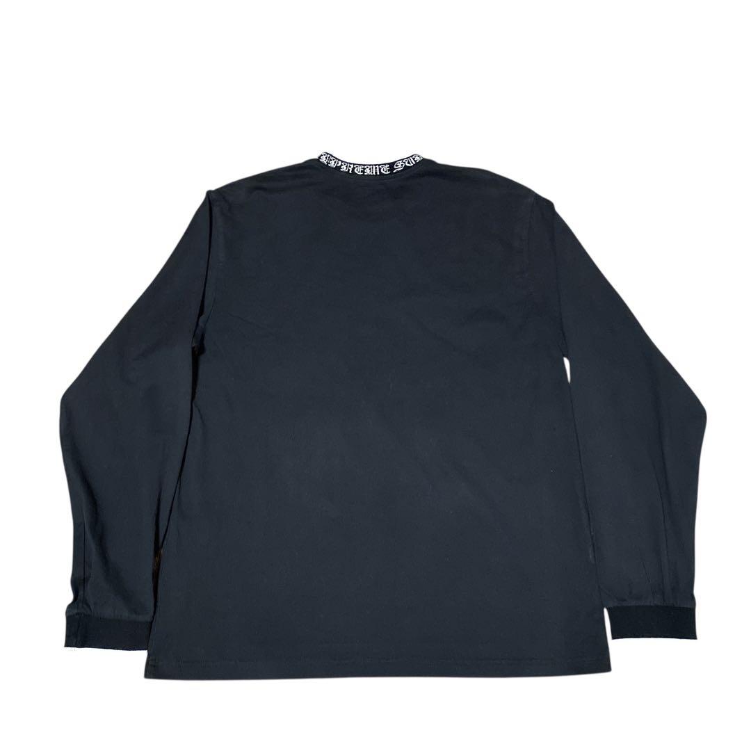 トップス Supreme Old English Collar Logo L/S Top