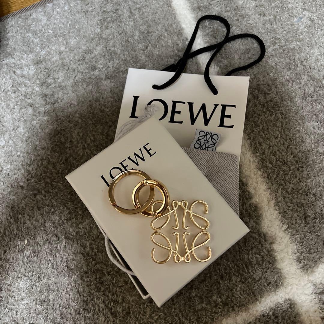 LOEWE ゴールド キーホルダー・キーリング