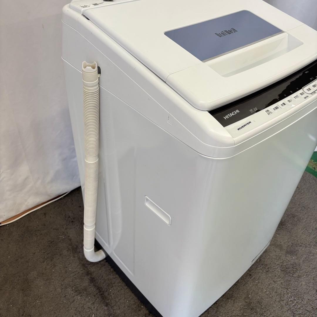 876⭕️洗濯機　日立　ビートウォッシュ　8キロ　綺麗　安い　中古　設置無料