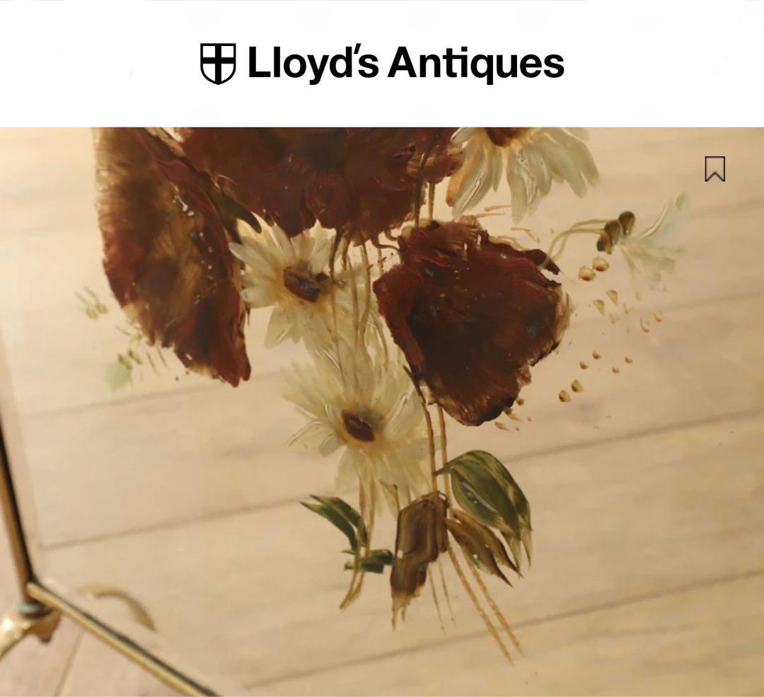 ロイズアンティークス　ファイヤースクリーン