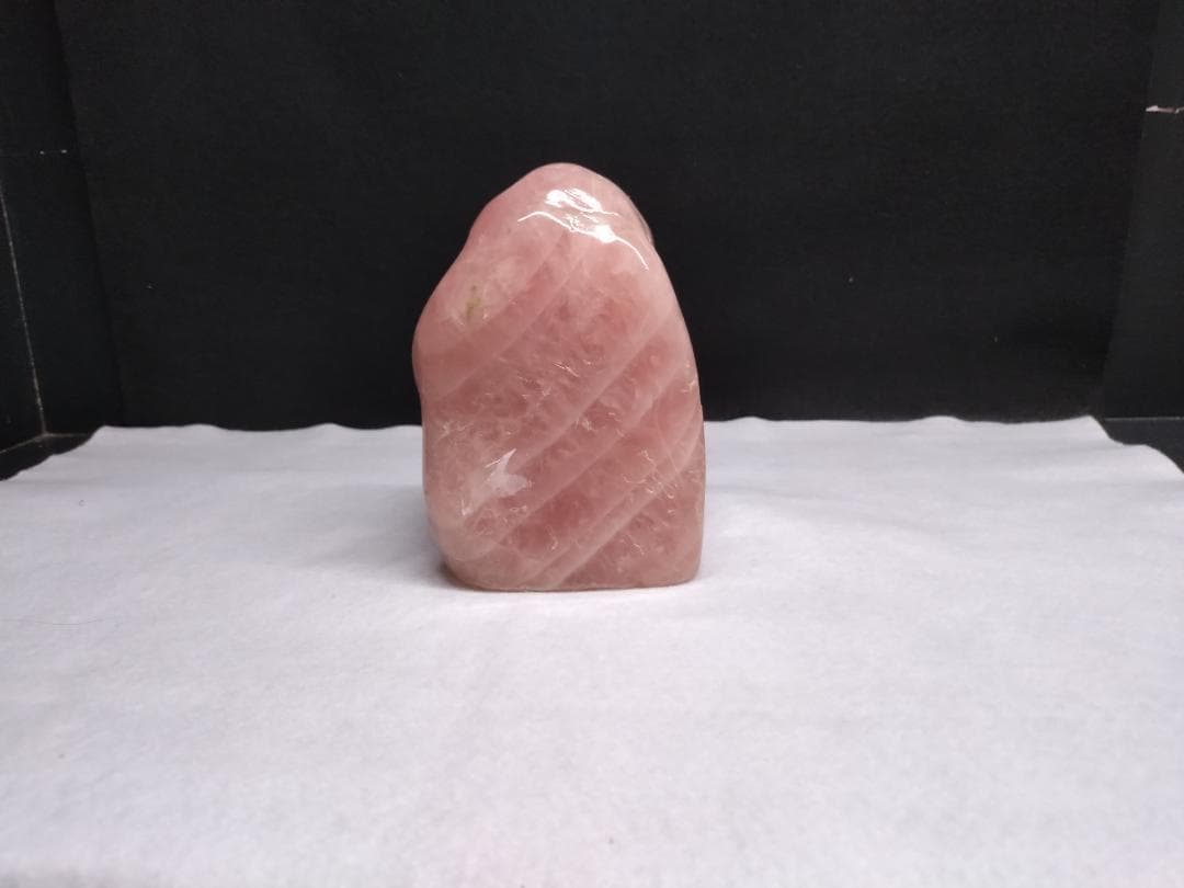 Y 保管品 ローズクォーツ パワーストーン 小型 天然石 置物 恋愛運 S