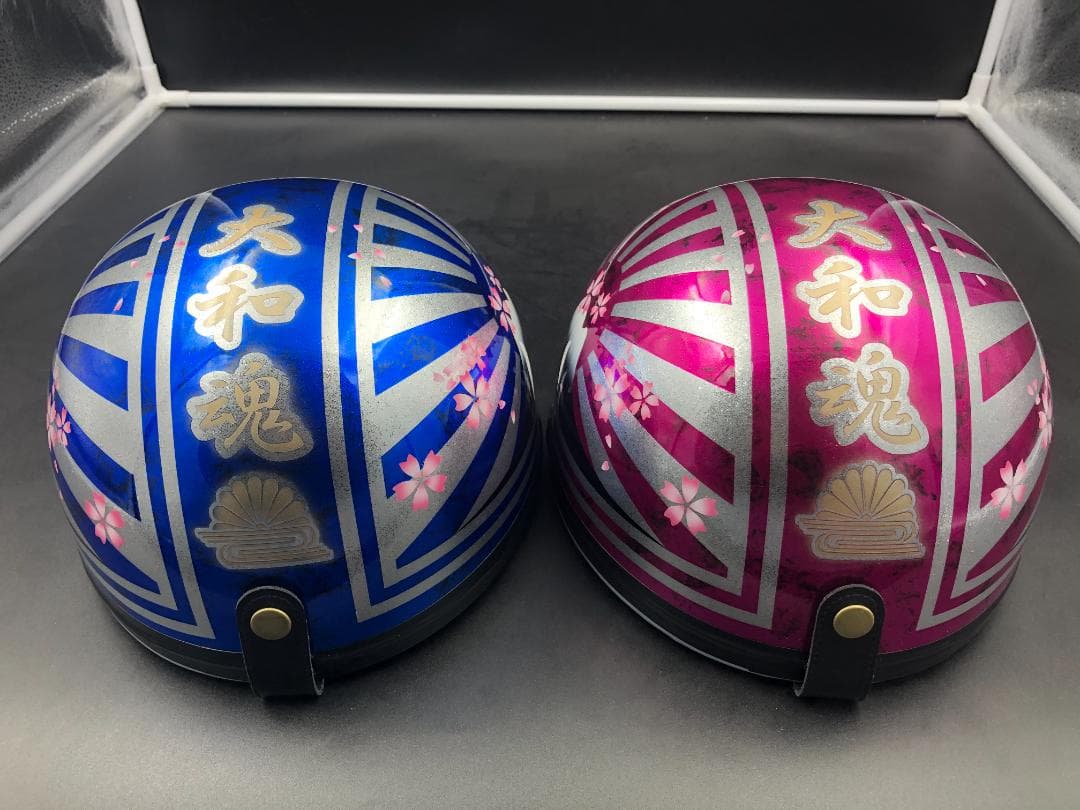 コルク半　カスタム　富士日章　マジック　ブルーピンクラップラメ　桜セット