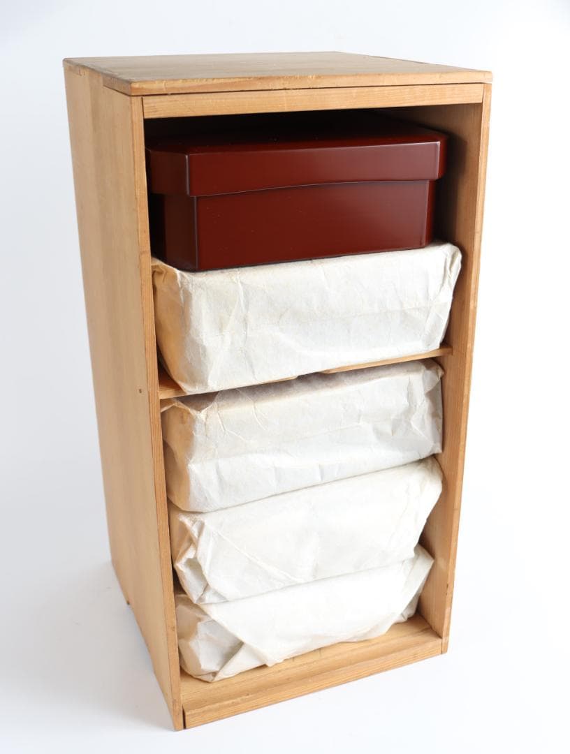 輪島塗 大徳寺 弁当 五客 共箱 懐石道具会席木製漆器 高級漆器