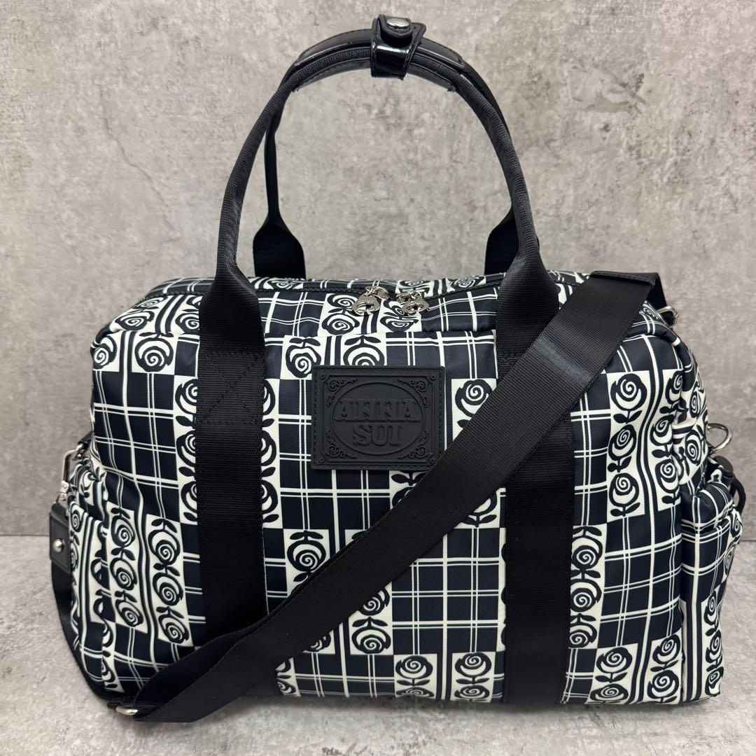 【未使用】ANNA SUI アナスイ ジャーニー 2WAY ボストンバッグ