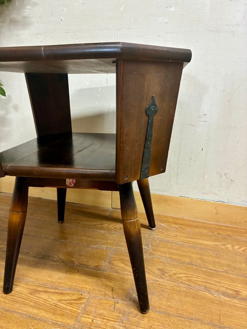 管415☆飛騨産業☆キツツキマーク☆ヴィンテージ