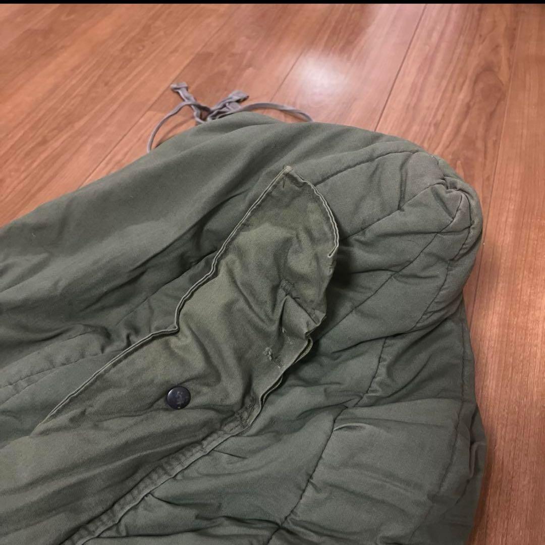 米軍　実物　SLEEPING BAG スリーピングバッグ　ODグリーン　②
