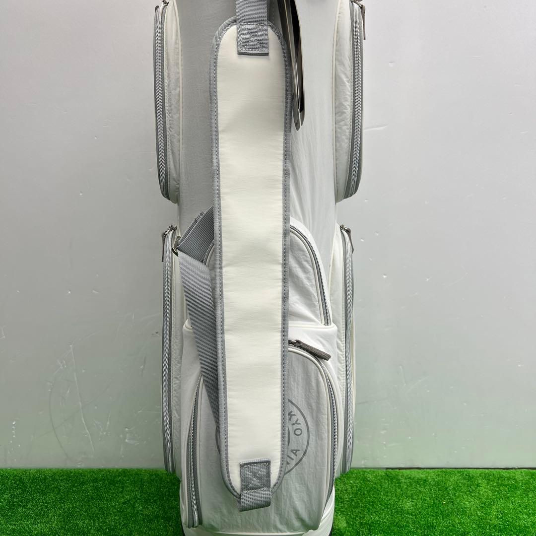 OUUL オウル 8インチ　ホワイト　ゴルフバッグ　キャディバッグ