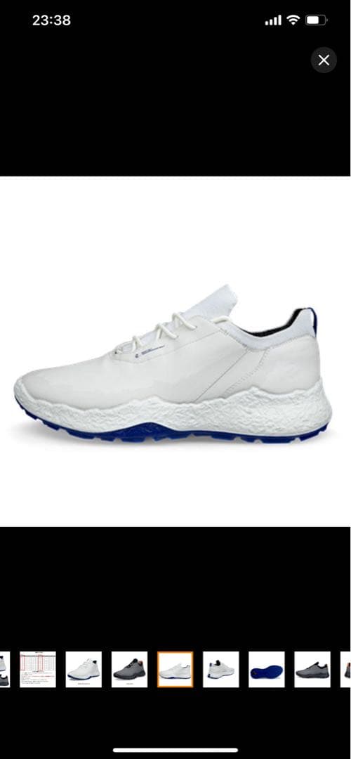 試着のみ　エコー　BIOM H5 ゴルフシューズ　44