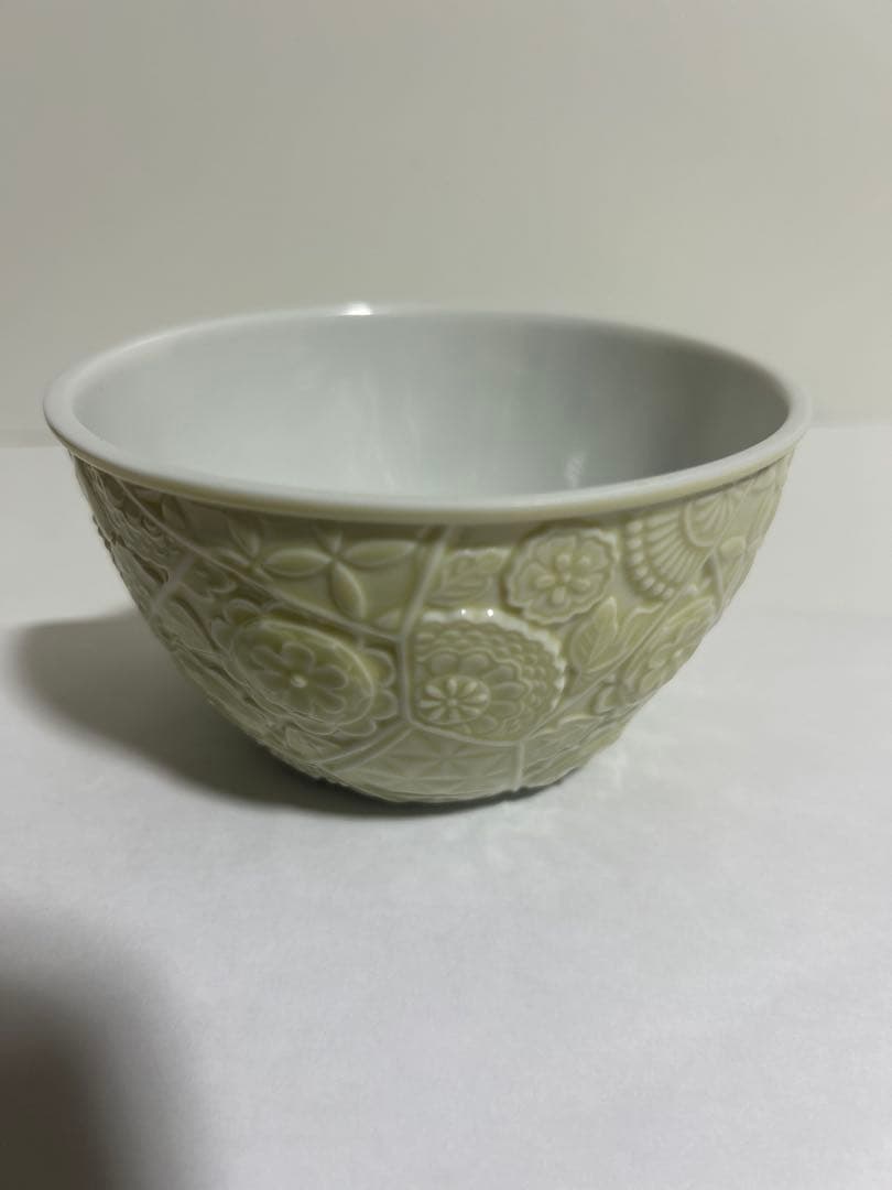 リヤドロ　kimono ボウル　ピンク　イエロー　ホワイト　茶碗　3客セット