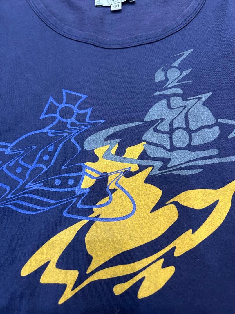 Vivienne Westwood ロンT ネイビー　y2k グランジ