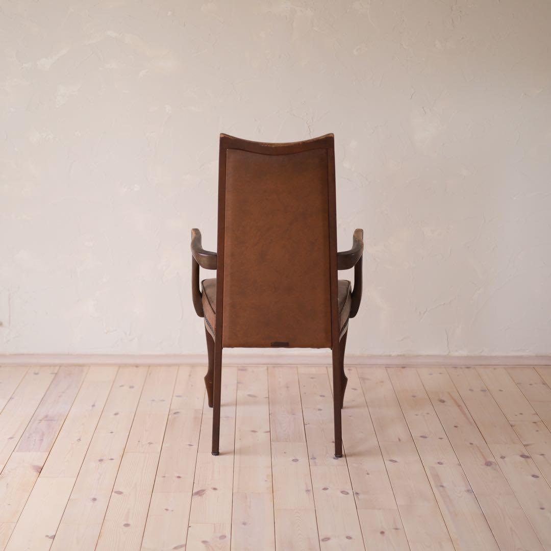 maruni/マルニ木工　ダイニングチェア 肘掛け椅子　送料込み