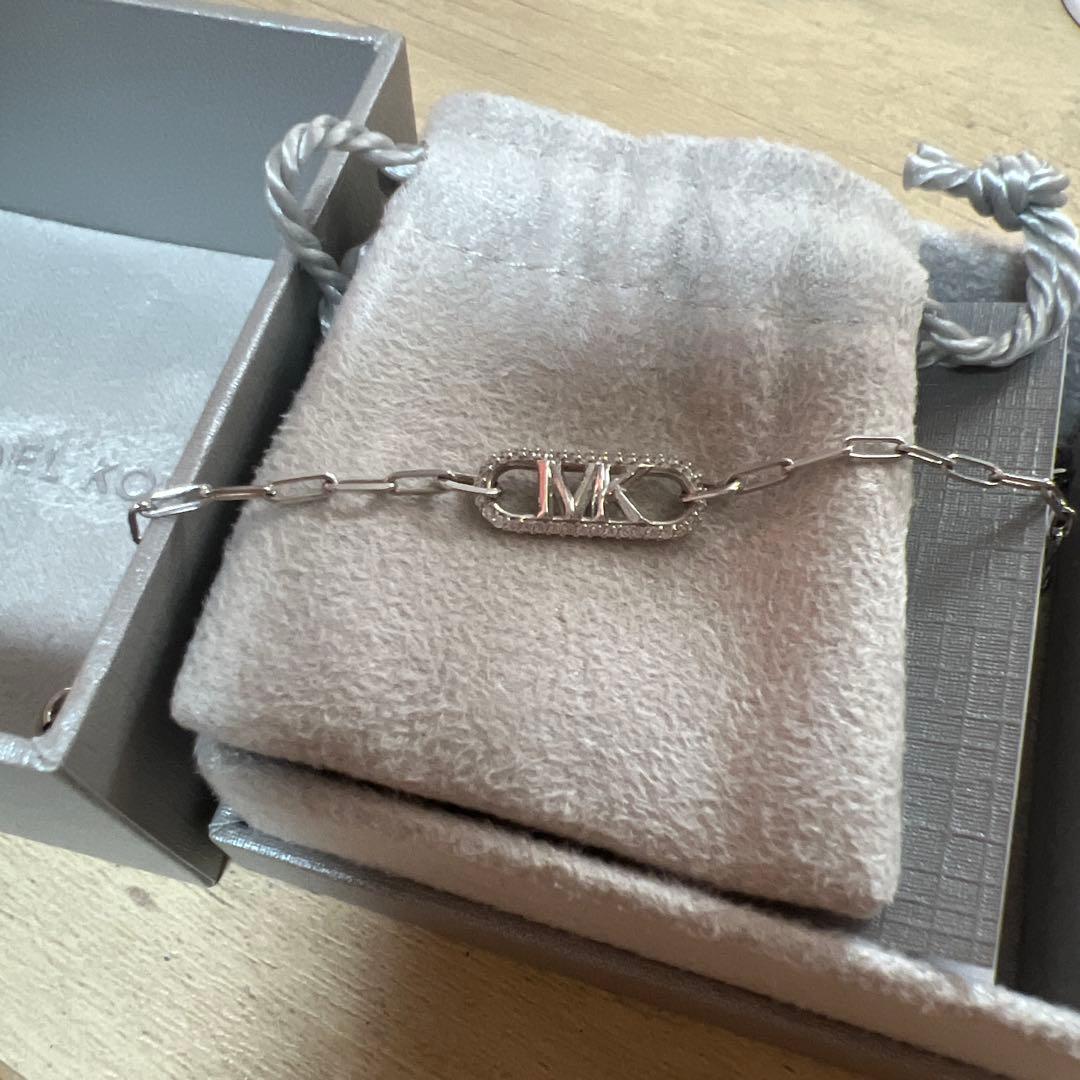 Michael Kors シルバーリンクチェーンブレスレット
